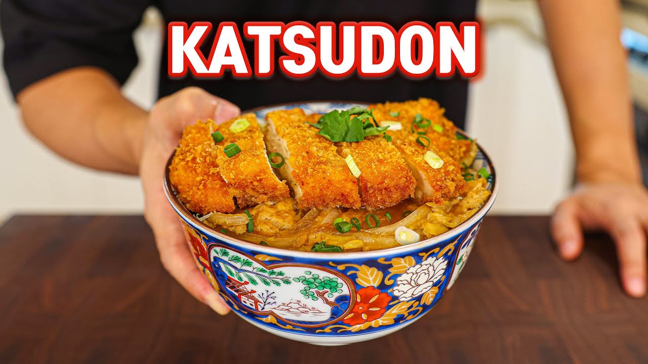 20-минутный куриный кацудон, который НЕ размокает!