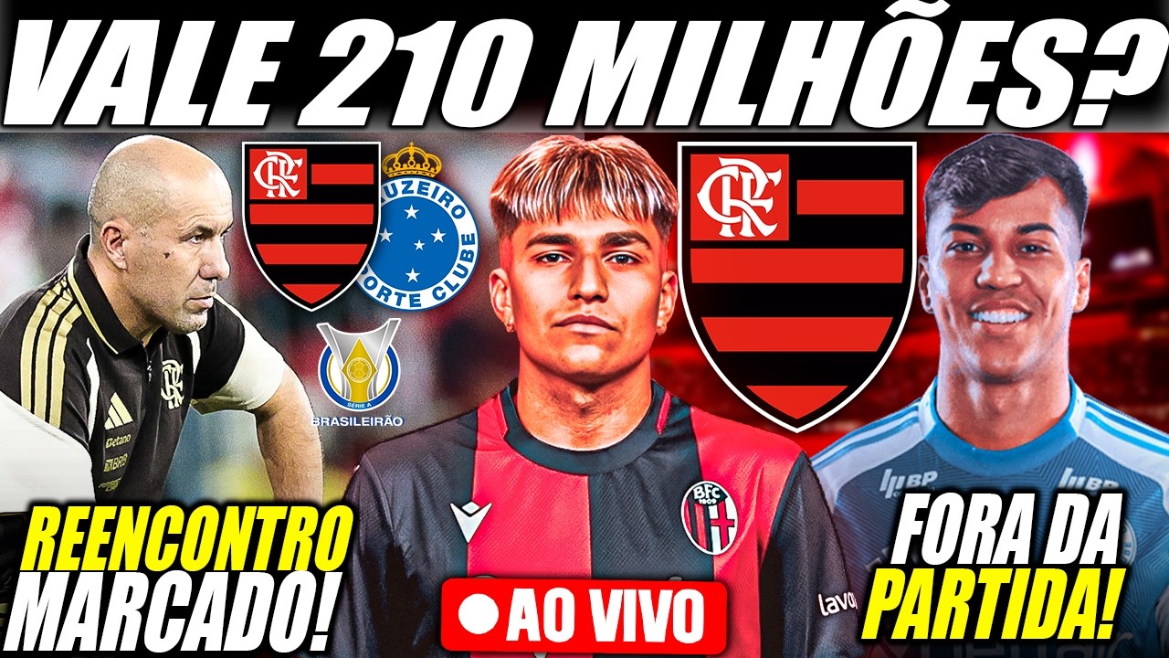 🔴AO VIVO | &Uacute;LTIMAS NOT&Iacute;CIAS DO FLAMENGO