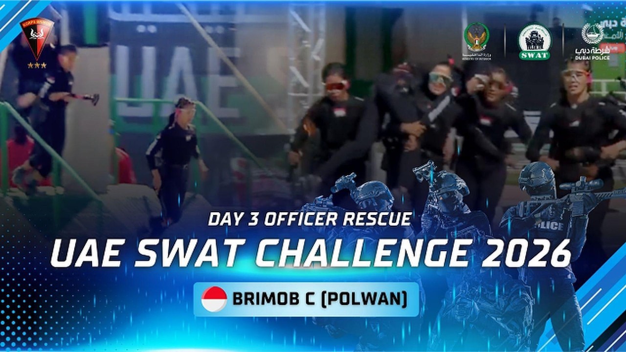 TIM BRIMOB C (POLWAN) - UAE SWAT CHALLENGE DUBAI 2026 DAY 3