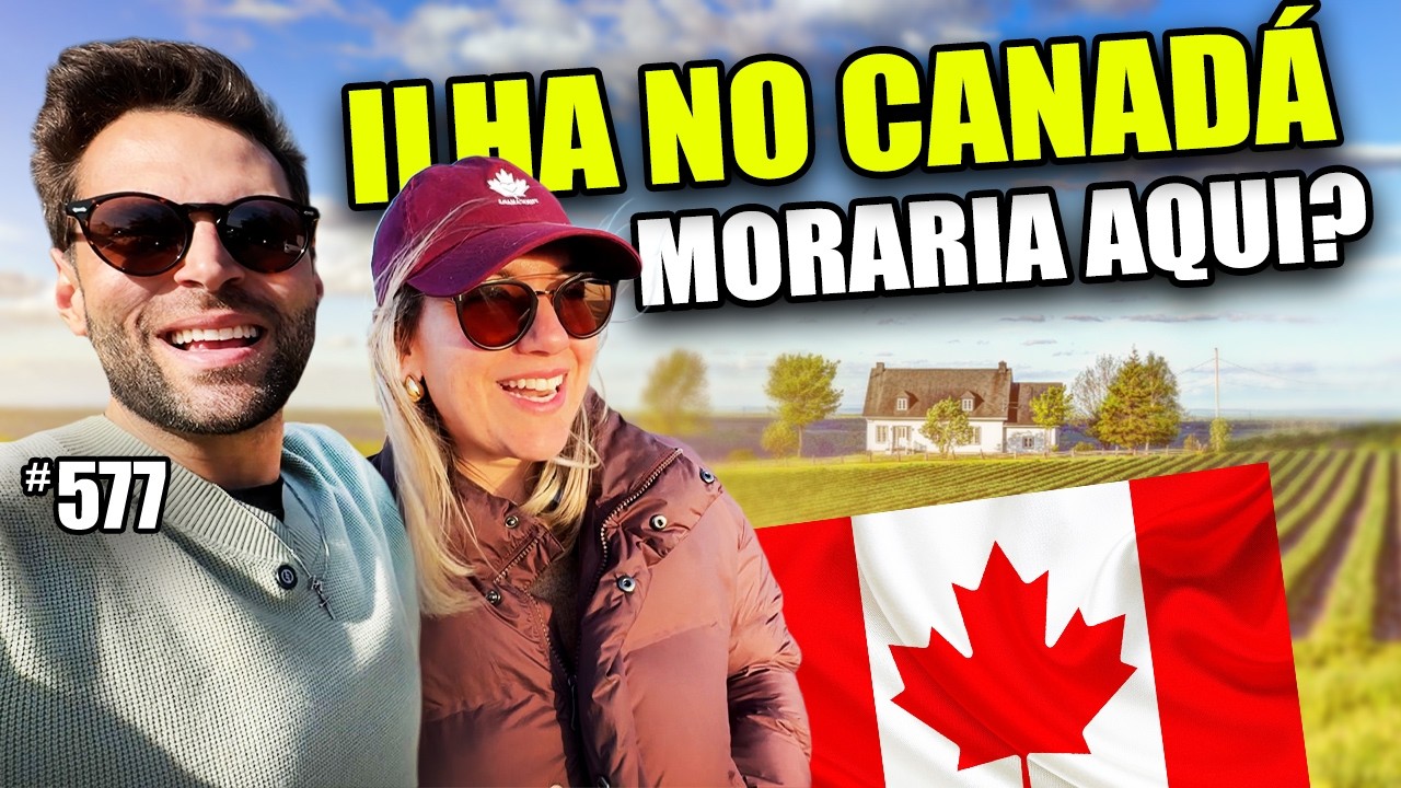 Visitamos a ILHA mais ENCANTADORA do Canadá? (Ilha de Orleans, Québec) #577