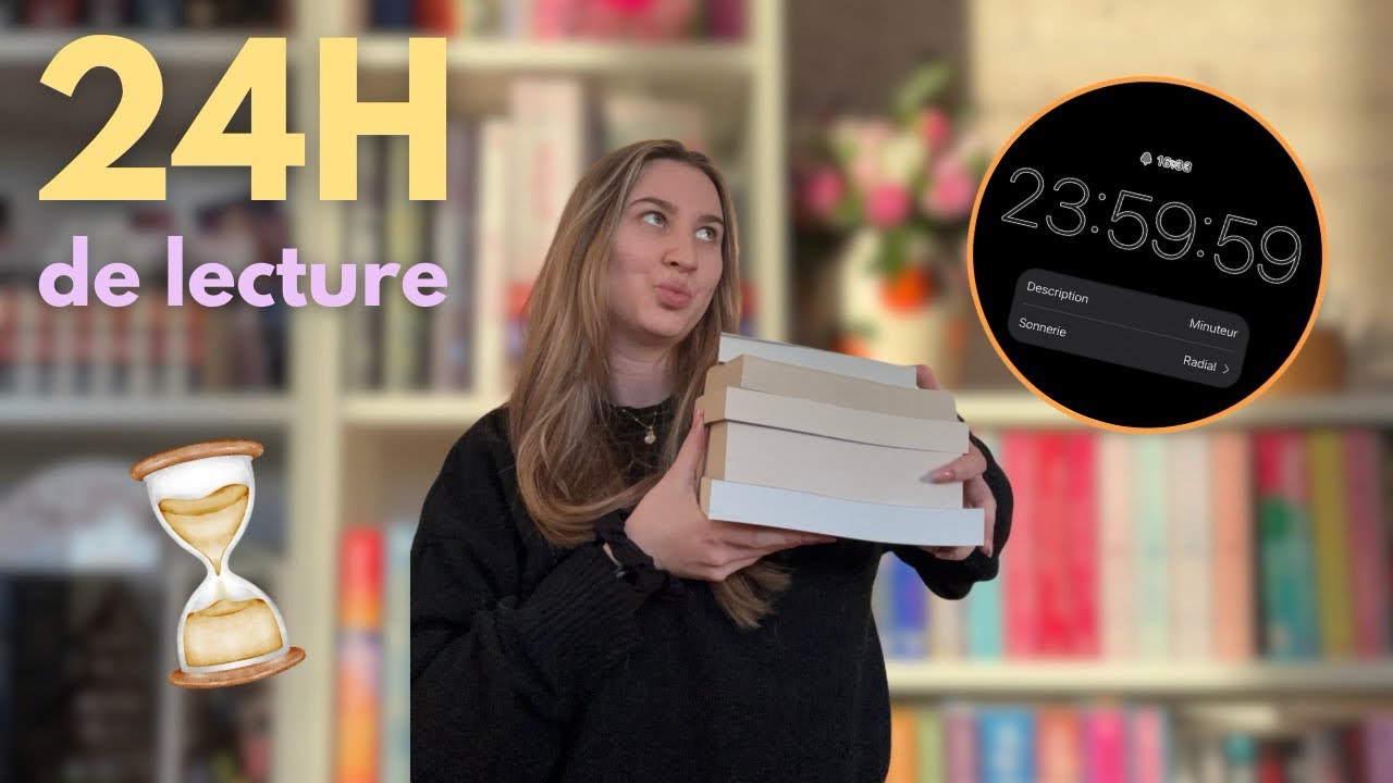 24H DE LECTURE avec moi⏱️📖| Challenge 24h 