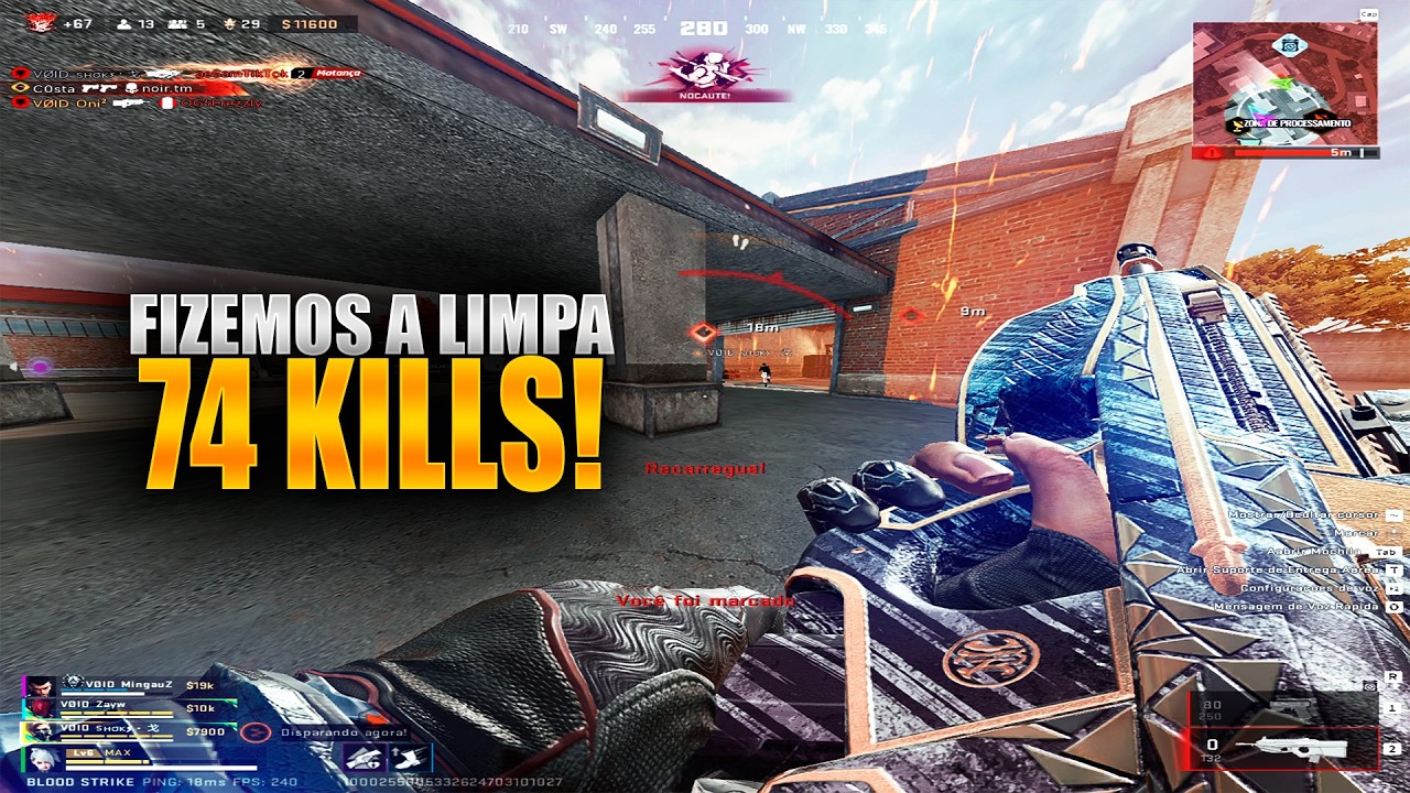 Limpamos o mapa – 74 KILLS em SQUAD