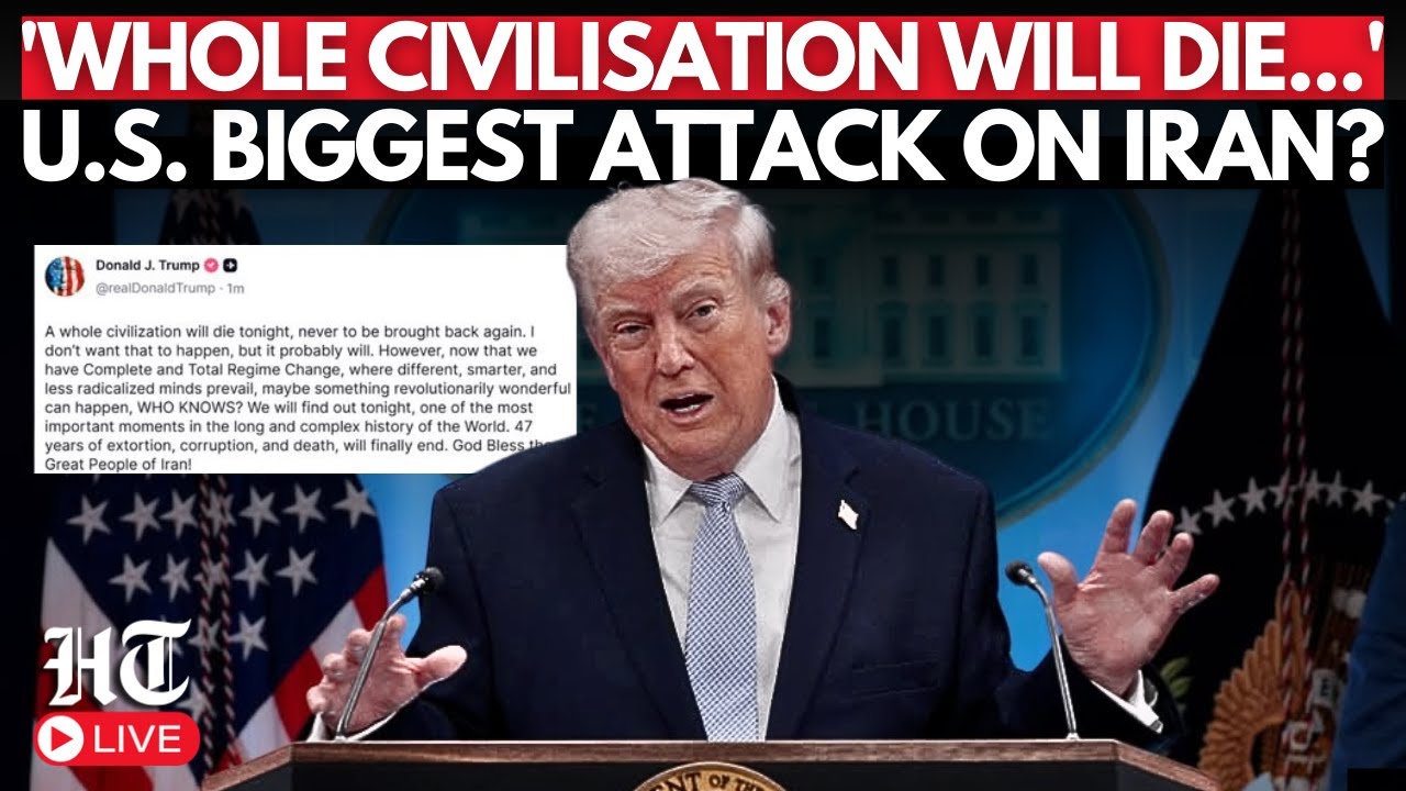 US Iran War LIVE: Trump Warns 'A Whole Civilization Will Die...' As Tehran Rejects Trump's Deal