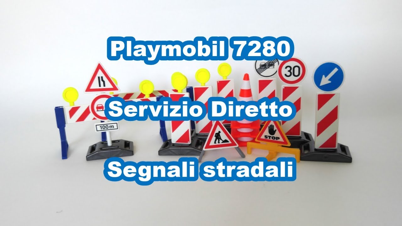 Playmobil 7280 Segnali stradali (Servizio Diretto)