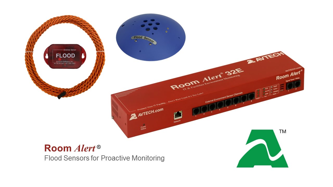 Protect Against Flood Damage With Room Alert
