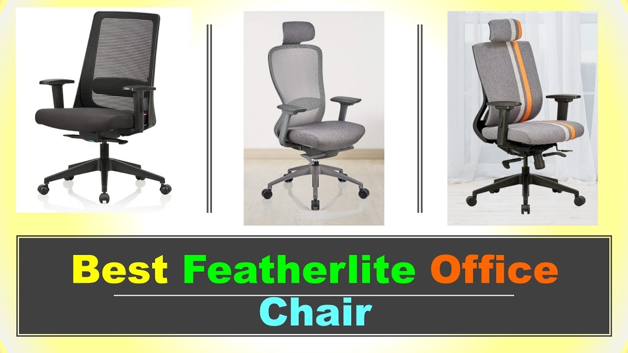 Best Featherlite Office Chair in India 2022 ⚡ BEST FEATHERLITE CHAIRS  सबसे अच्छा फेदरलाइट ऑफिस चेयर