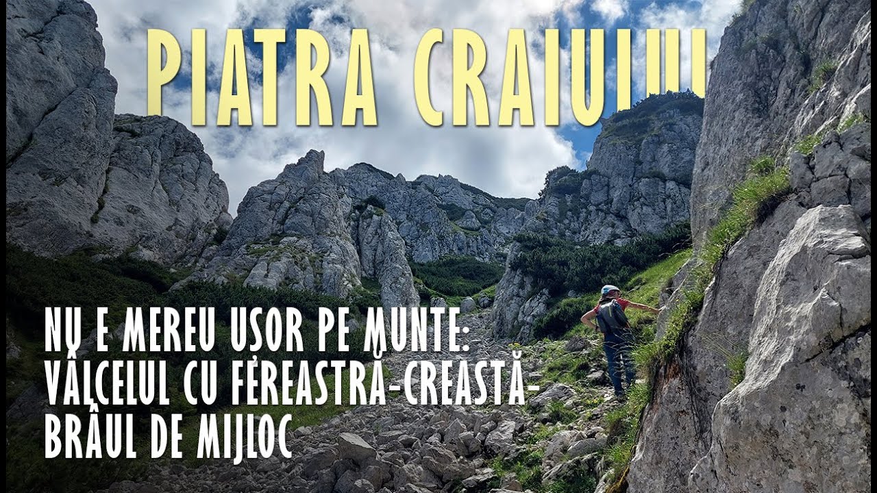 Tură Solicitantă pe Nemarcate în Piatra Craiului: Vâlcelul cu Fereastră, Creastă, Brâul de Mijloc