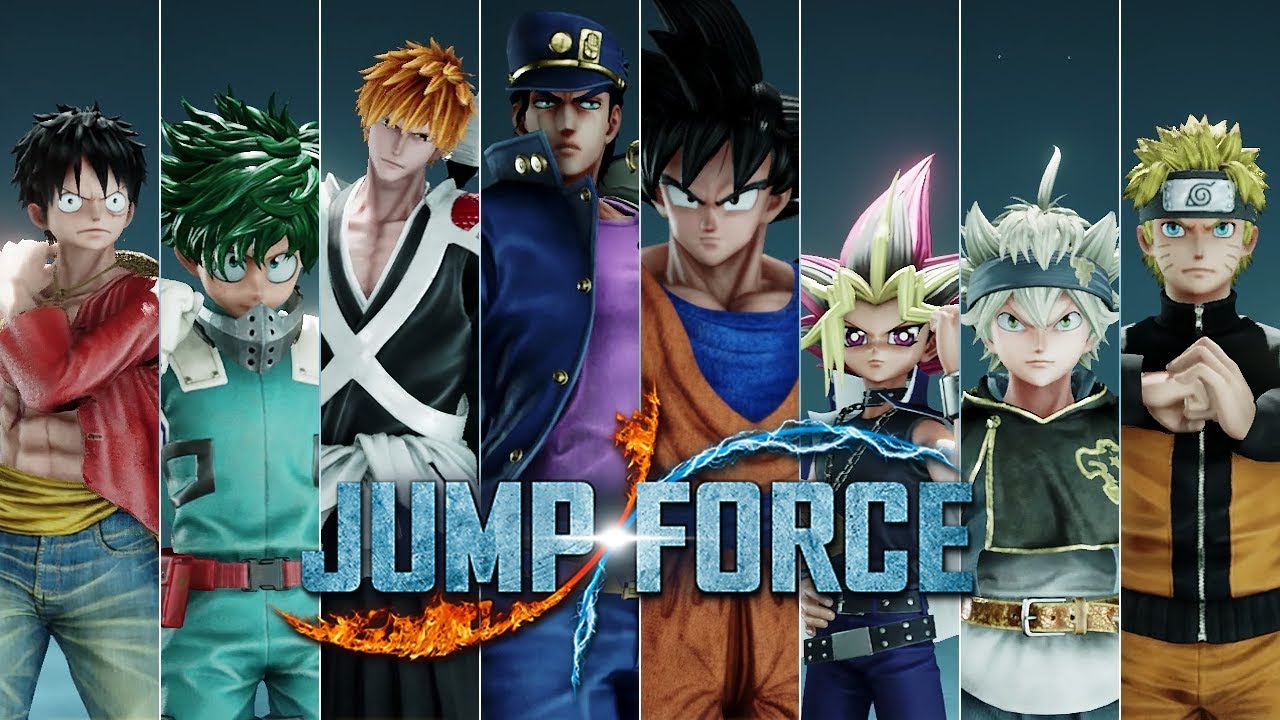 Jump Force - All Characters