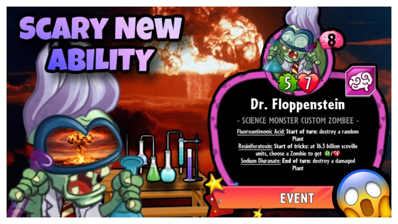 Dr. Floppenstein Is Pure Chaos - Plants Vs. Zombies Heroes Mod