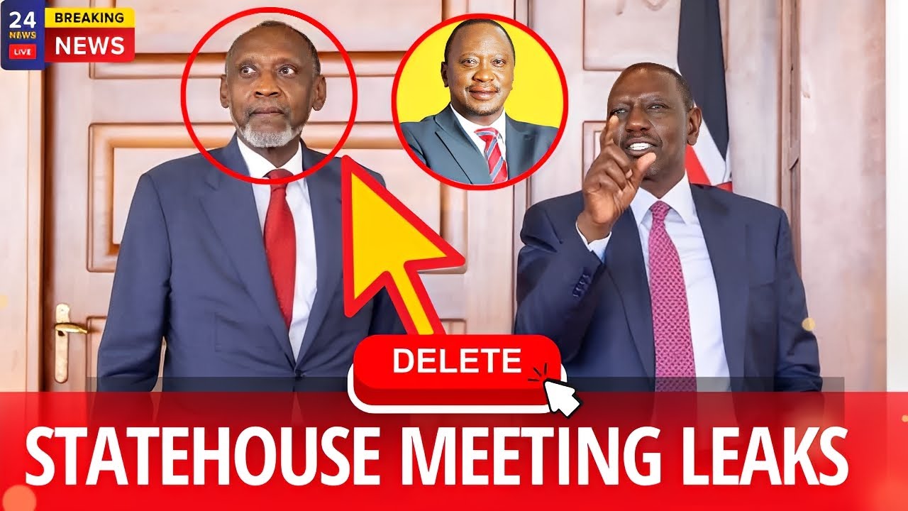 🚨 STATE HOUSE BOMBSHELL! Uhuru Kenyatta’s Brother Muhoho MEETS RUTO — What Are They REALLY Plotting