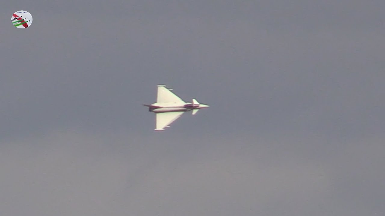 RAF Typhoon Practice Display 2016