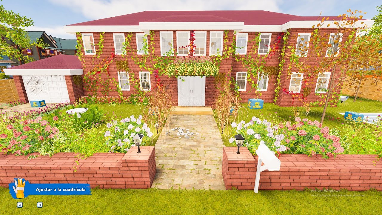House Flipper 2 - Book Nook House (custom job) 4K No commentary PL