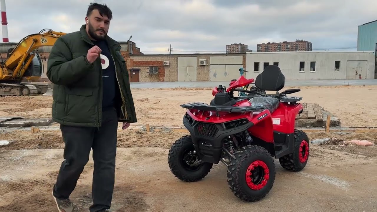 НОВИНКА! Лучший бюджетный квадроцикл 2025 года - Sharmax Hummer 320 RX!