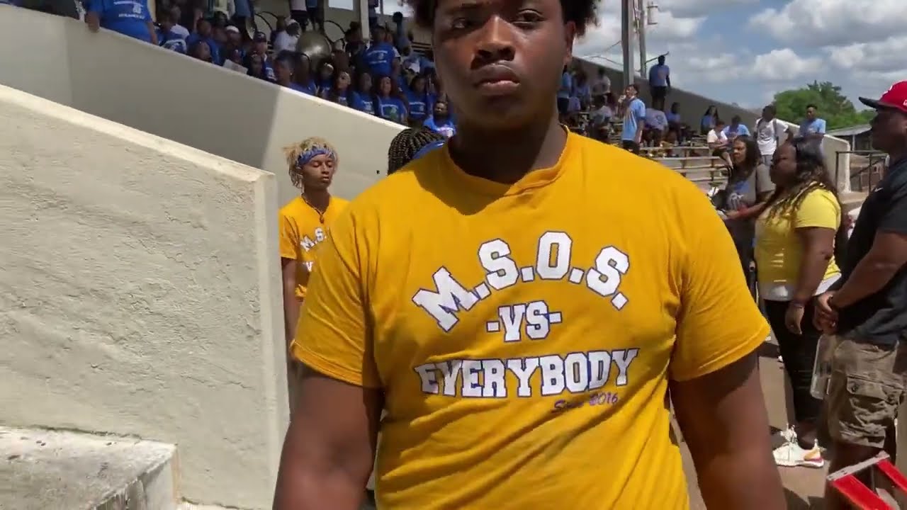 Mae Jemison Jaguars Band 🐆 🐆 🐆 Marching Into Stadium 2022 Selma BOTB