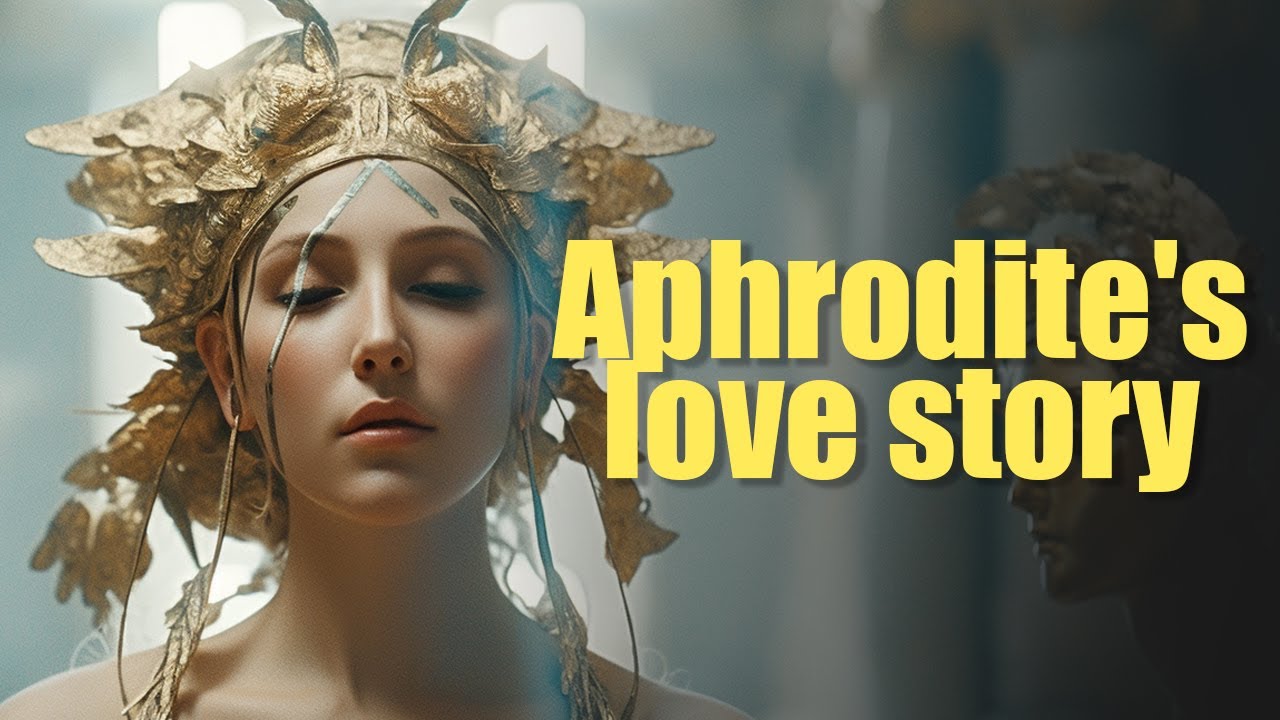 Aphrodite's love story, Greek goddess of love, beauty, and desire