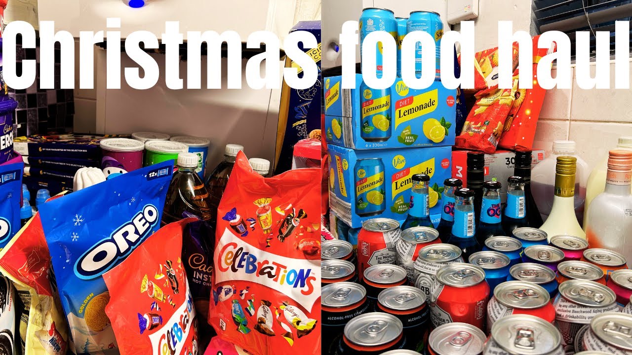 Огромная закупка продуктов к Рождеству // Для семьи из 12 человек