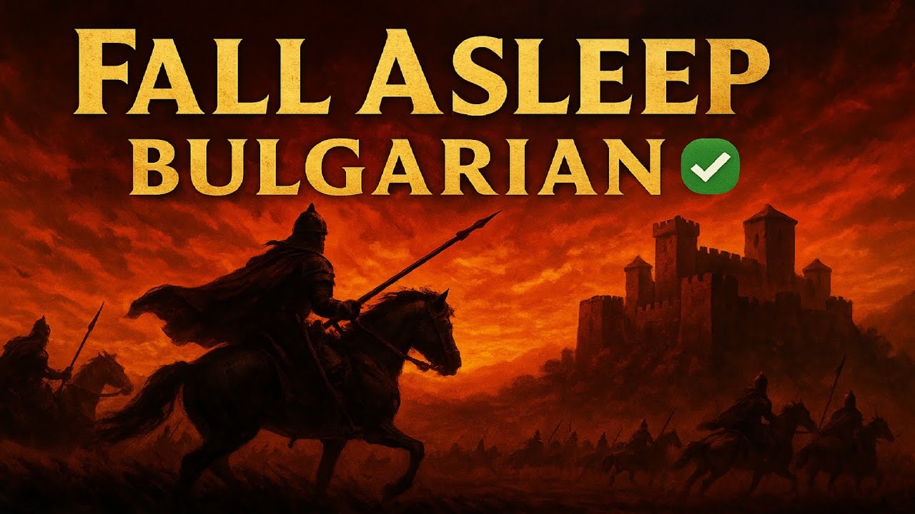 Fall asleep to the entire history of the Bulgarian civilization &ndash; rise and fall ✅