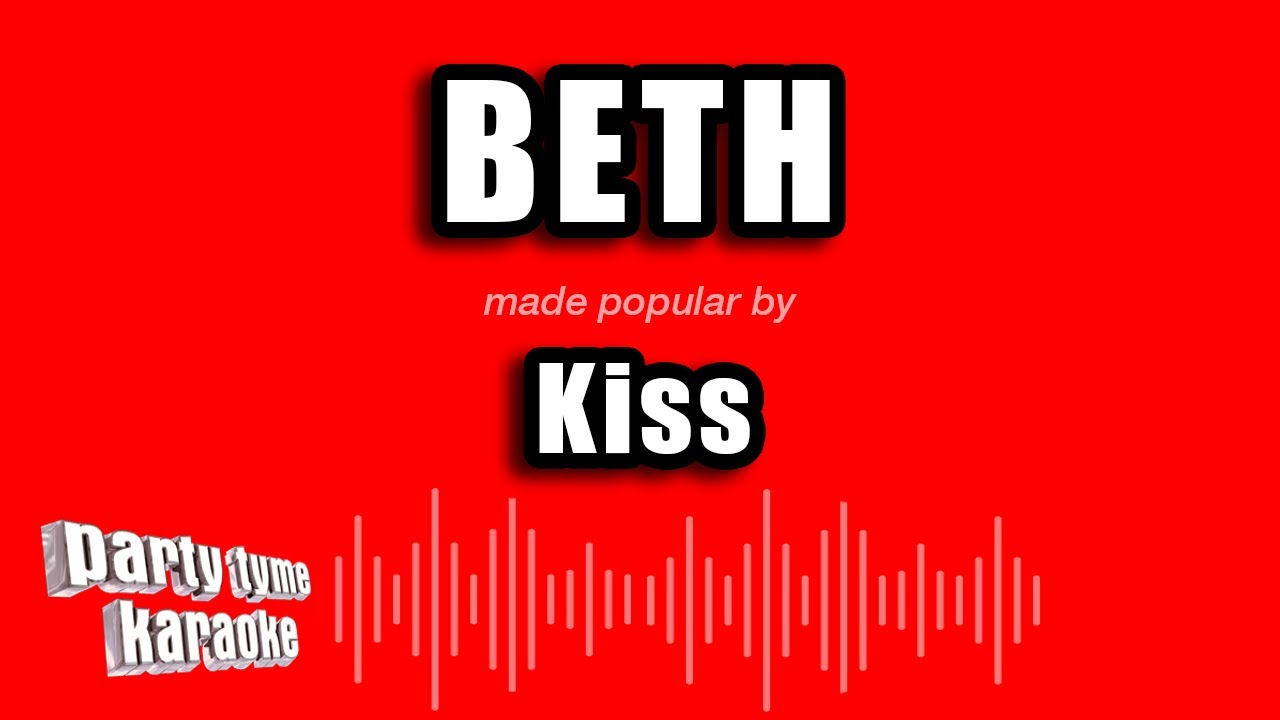 Kiss - Beth (Karaoke Version)