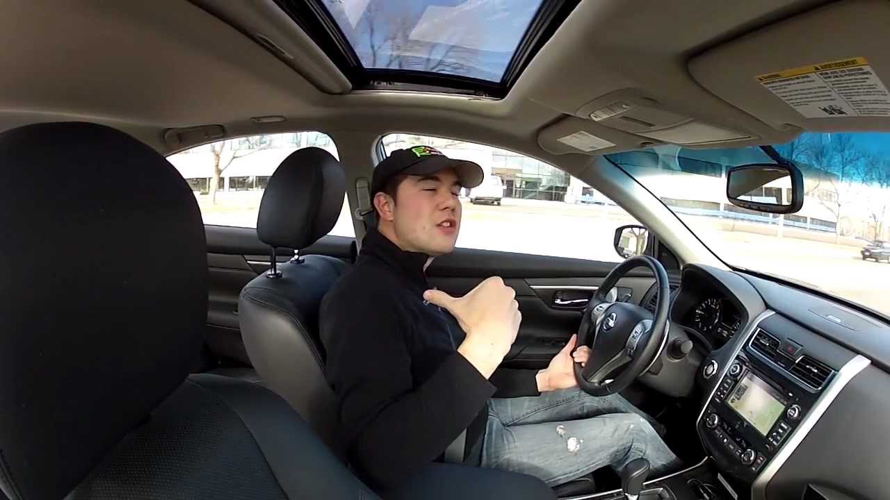 Реальные видео: подробный обзор Nissan Altima 3.5 SL 2013 года