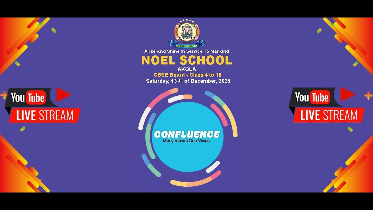 Annual Celebration 13-12-2025 Noel School, Akola (CBSE) Class 4 to 10 (2025-2026)