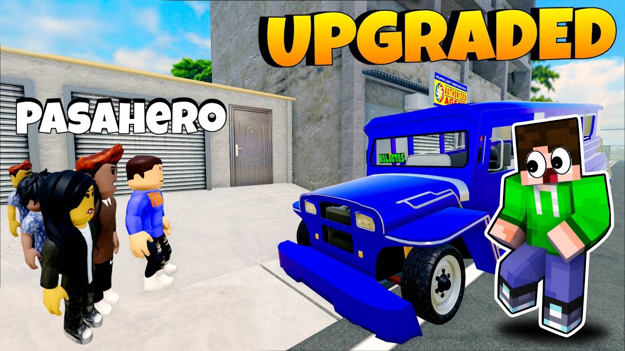 UNANG BYAHE ng UPGRADED na MORALES JEEPNEY na SUPER BILIS sa KARERA  sa ROBLOX