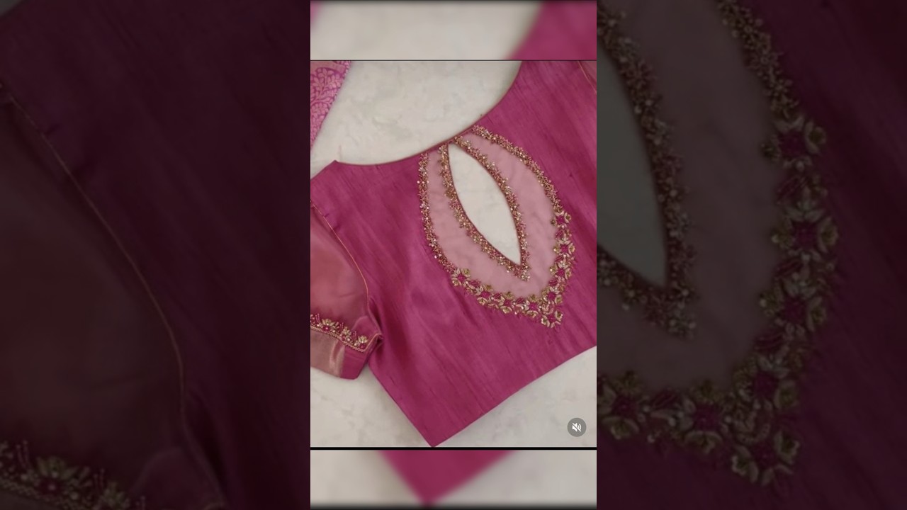 Latest blouse back neck design 2025😋💃#blouse #blousedesigns #fashion #banarasiblousebackneckdesigns