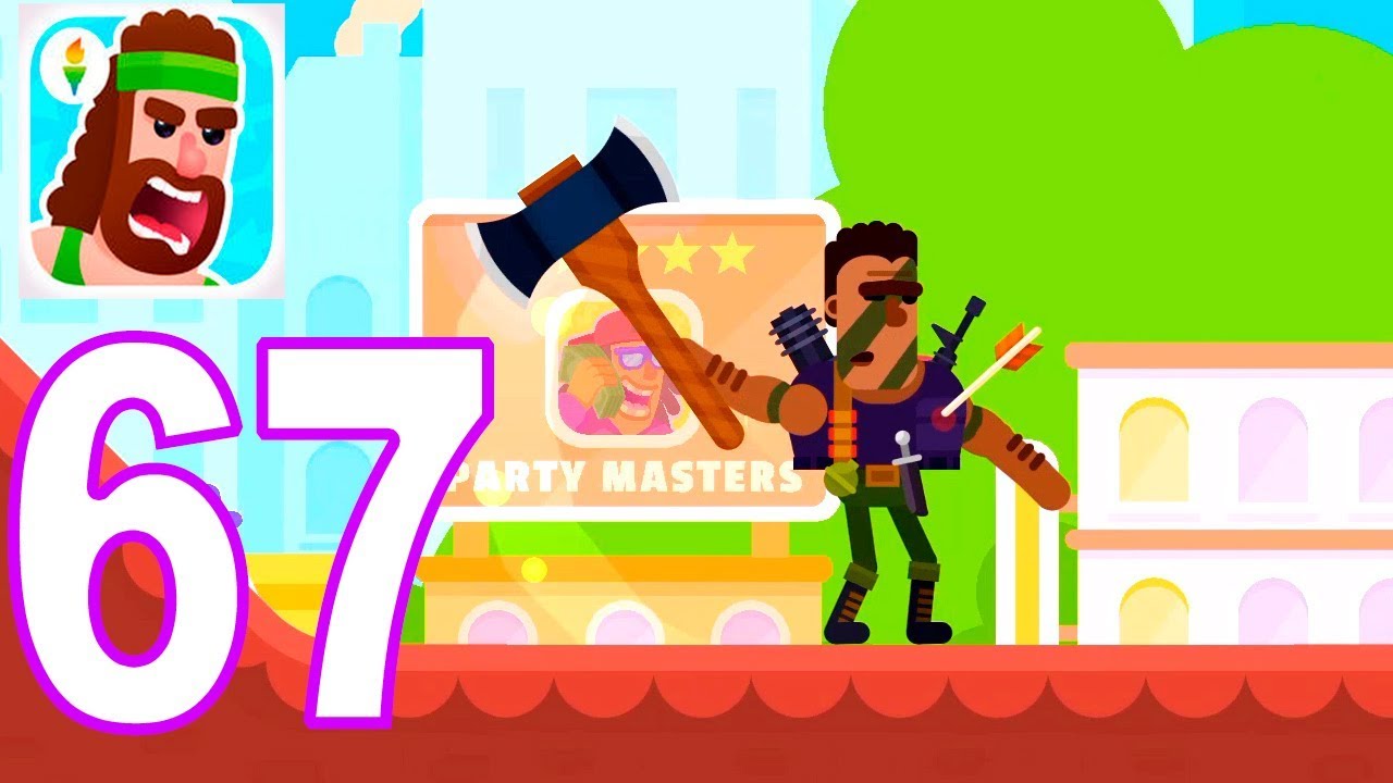 Bowmasters - Arnold the Unstoppable - SILVER Tournament - Gameplay Walkthrough (iOS | Android) (67)