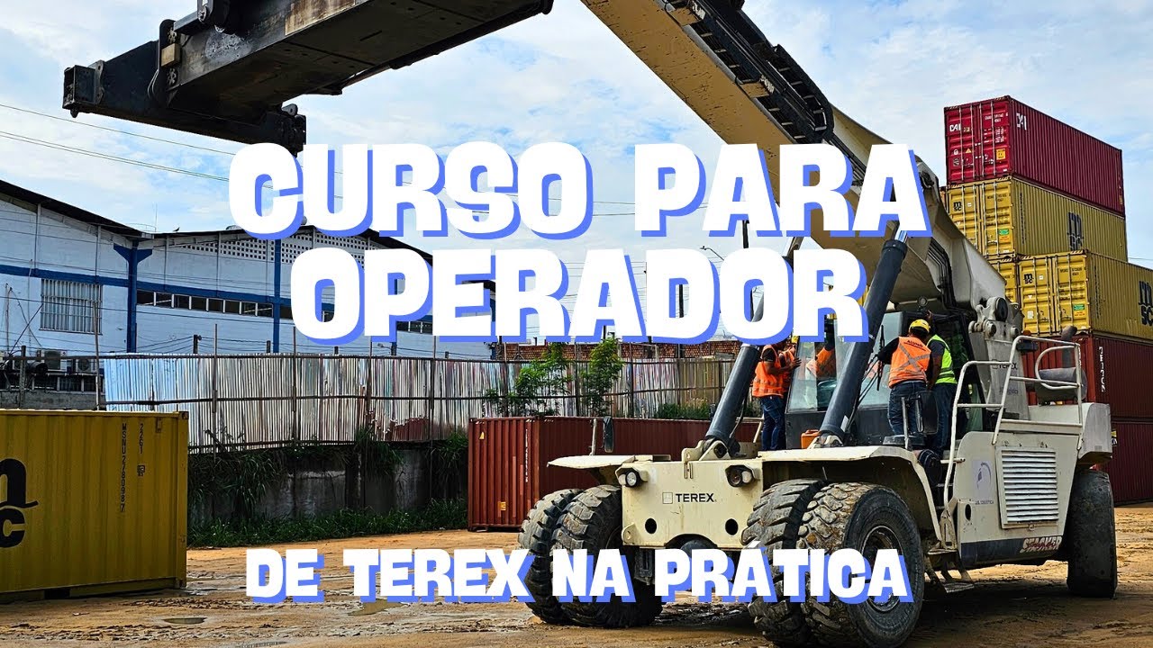 Terex Curso de Empilhadeira de Grande Porte em Manaus Amazonas