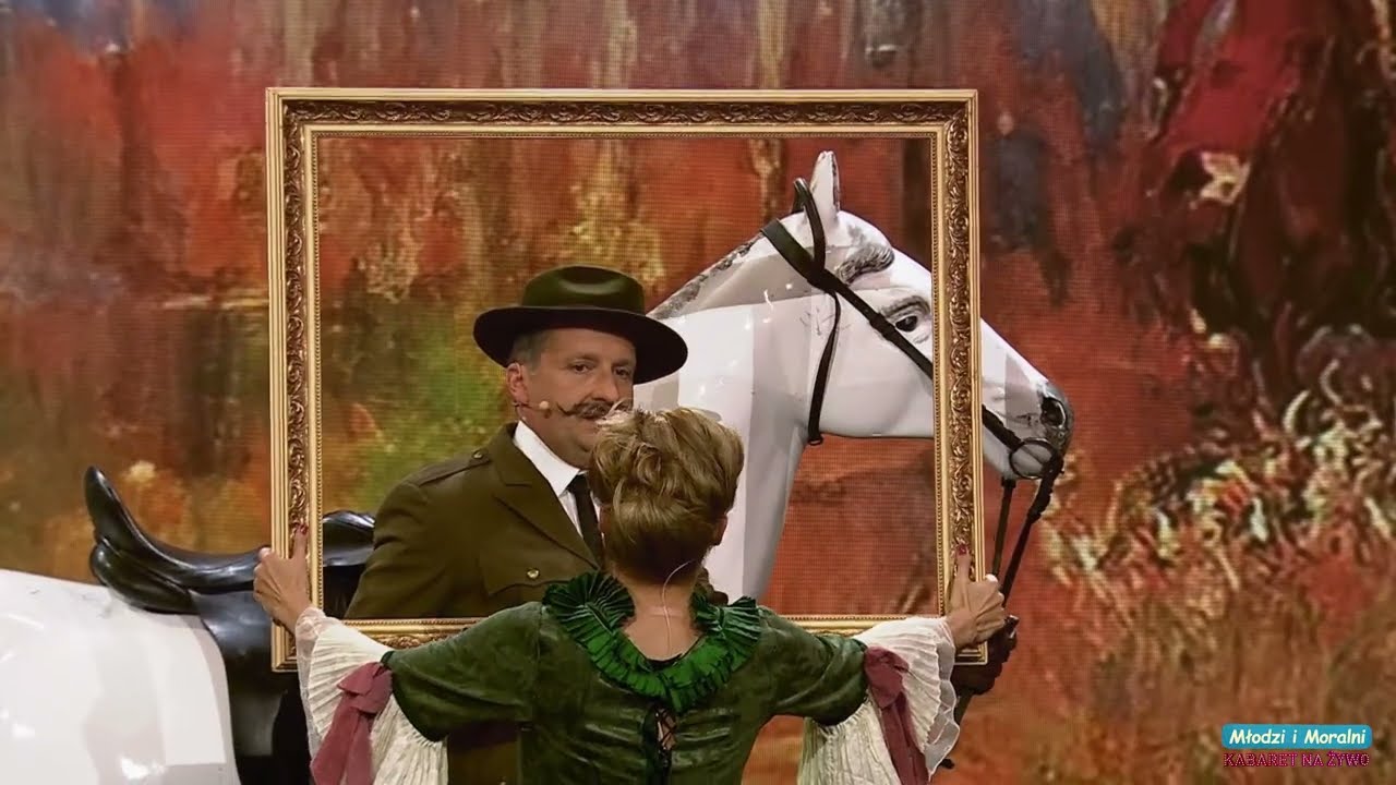 Kabaret Moralnego Niepokoju - Obrazy. Kossak - Autoportret z koniem | Młodzi i Moralni 3