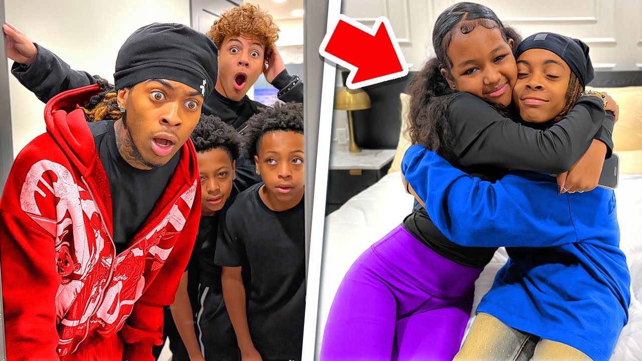 ELI CAUGHT HIS LITTLE BROTHER AND THE ROOM WITH MEYAH ALONE🤯