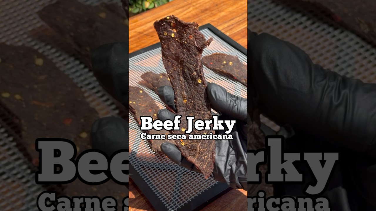 Beef Jerky en el deshidratador