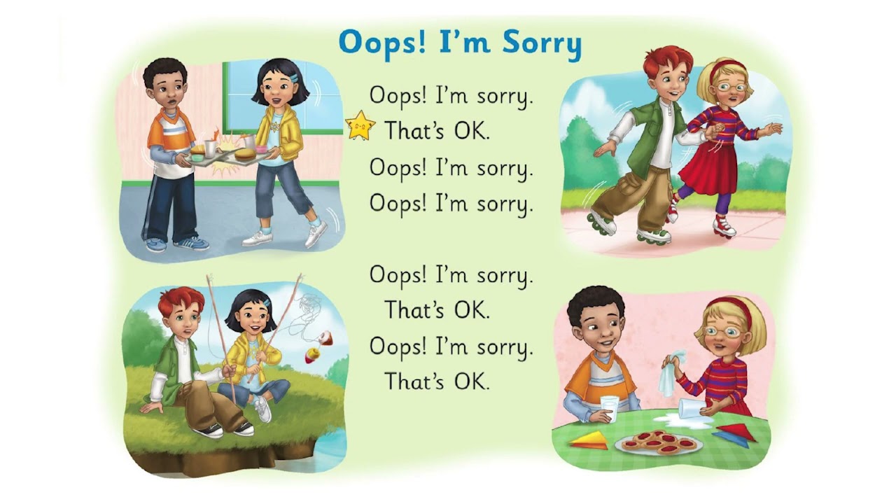 Let's Begin 2 Unit 7 - Oops! I'm sorry