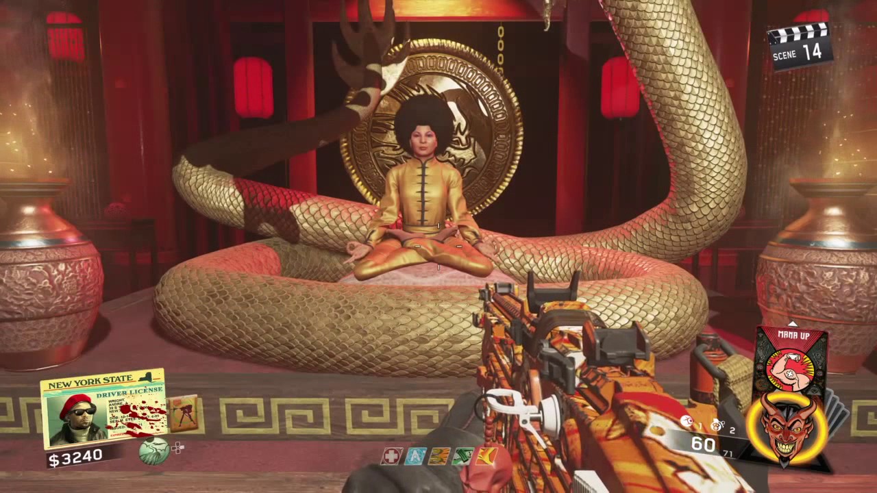 IW Zombies - Shaolin Shuffle 'Message Received' Trophy (Gameplay Walkthrough)