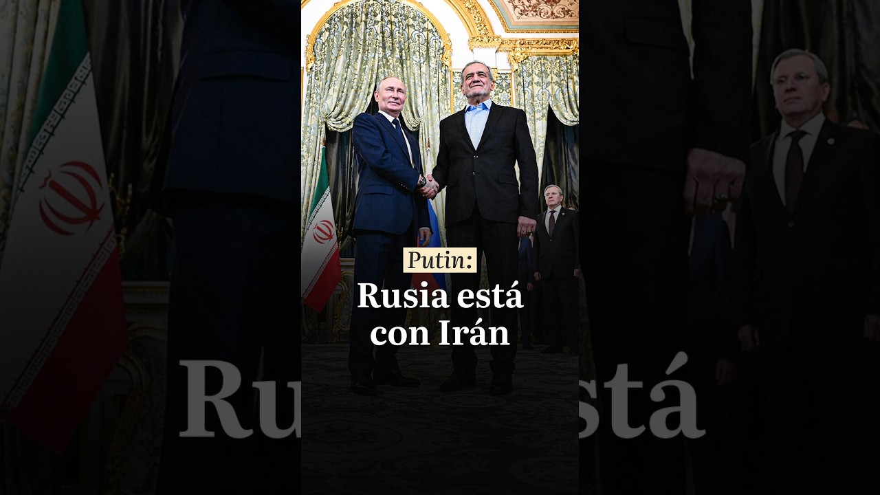 Putin: Rusia est&aacute; con Ir&aacute;n