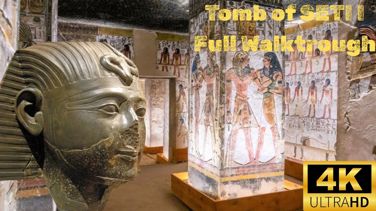 TOMB of SETI 1 FULL WALKTROUGH! In high quality 4K