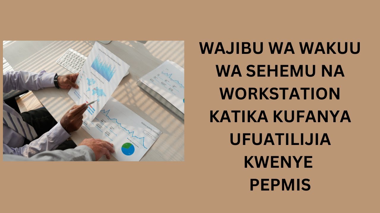 Wajibu wa Head of Sections/Workstation katika kufanya Ufuatiliaji kwenye Mfumo wa EMIS