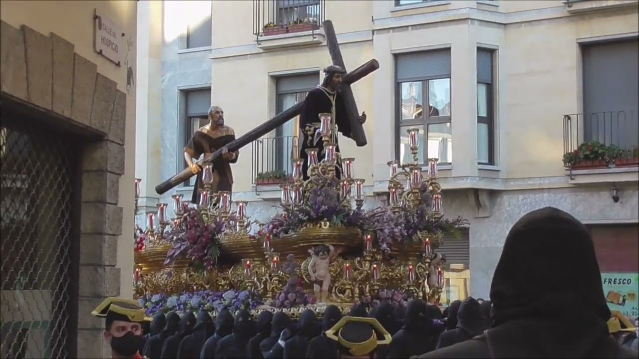 El Nazareno por San Francisco, Hospicio, Escurial y Carbajalas  AM  JHS