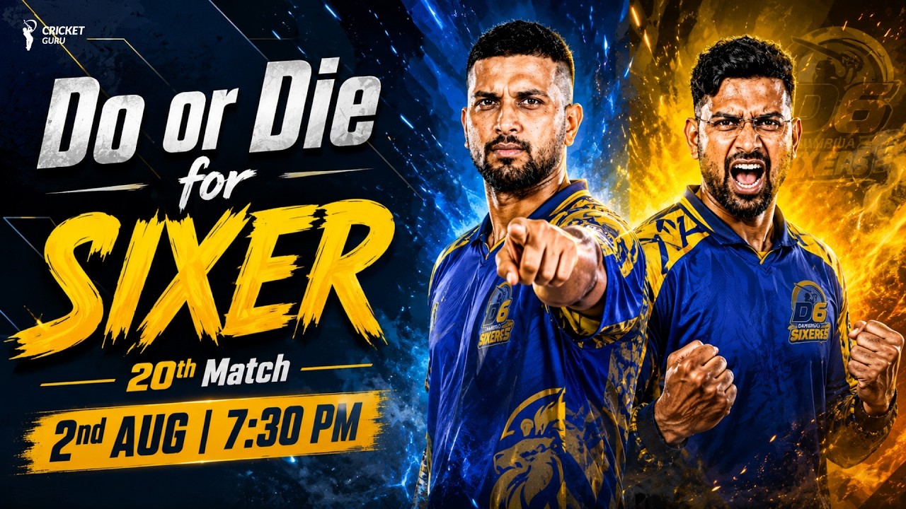 Jaffna Kings vs Dambulla Sixers Prediction | LPL 2026 20th Match | Pitch Report & Playing XI