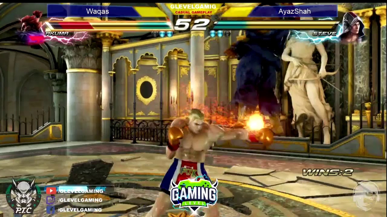 Waqas Vs Ayaz Shah | Casual GamePlay | #TEKKEN 7 | #GLevel Gaming | LIVE