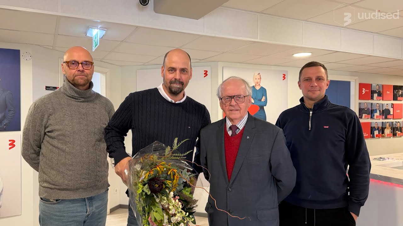 TV3 uudised: legendaarne spordikommentaator Kalev Kruus pälvis presidendi teenetemärgi!