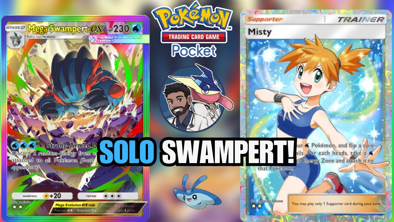 SOLO SWAMPERT Will Win & Lose You The Game! Pokémon TCG Pocket
