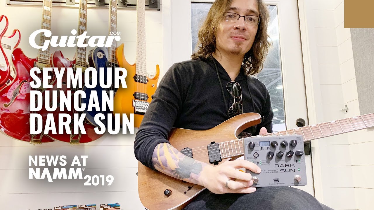 Periphery's Mark Holcomb demos his signature Seymour Duncan pedal #NAMM2019