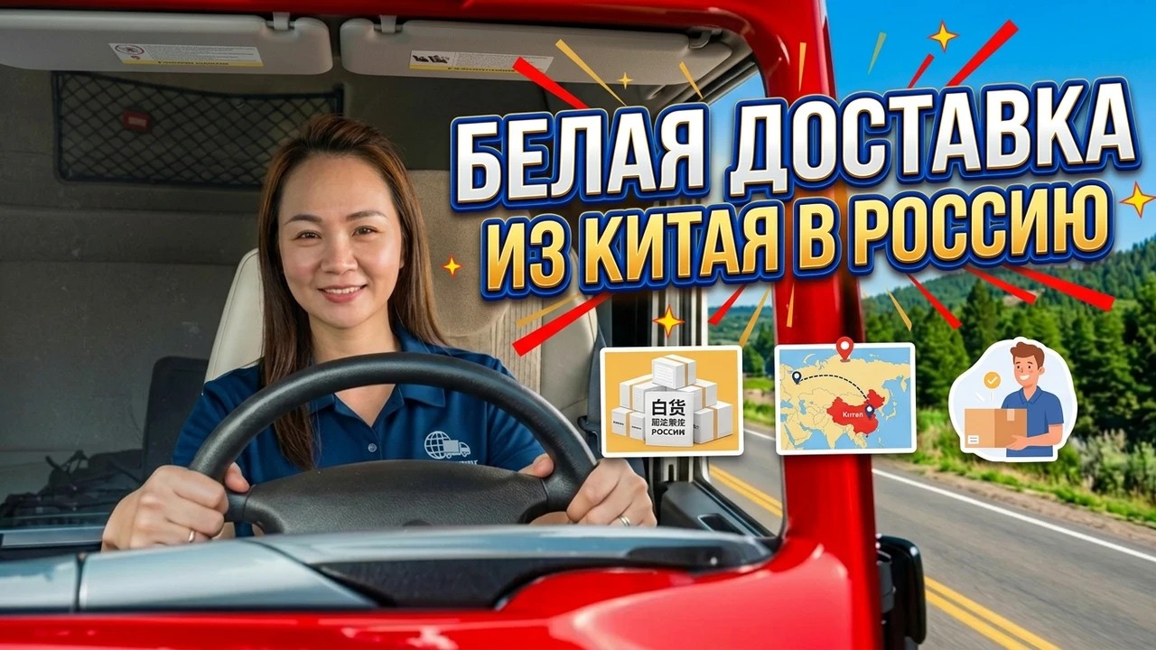 БЕЛАЯ ДОСТАВКА ИЗ КИТАЯ В РОССИЮ: ВСË, ЧТО НУЖНО ЗНАТЬ