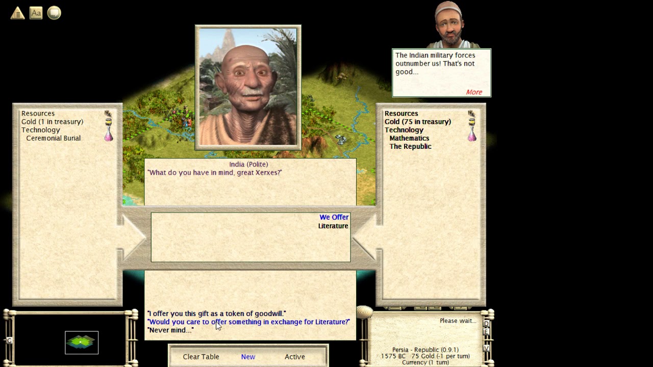 civ3 speedrun diplomatic victory (2:06)