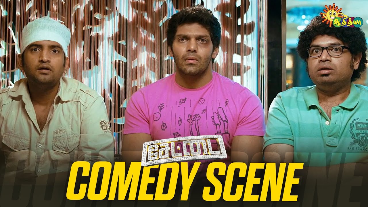 Settai &ndash; Comedy Scene 😂 | Arya | Santhanam | Premgi | Hansika | Adithya TV