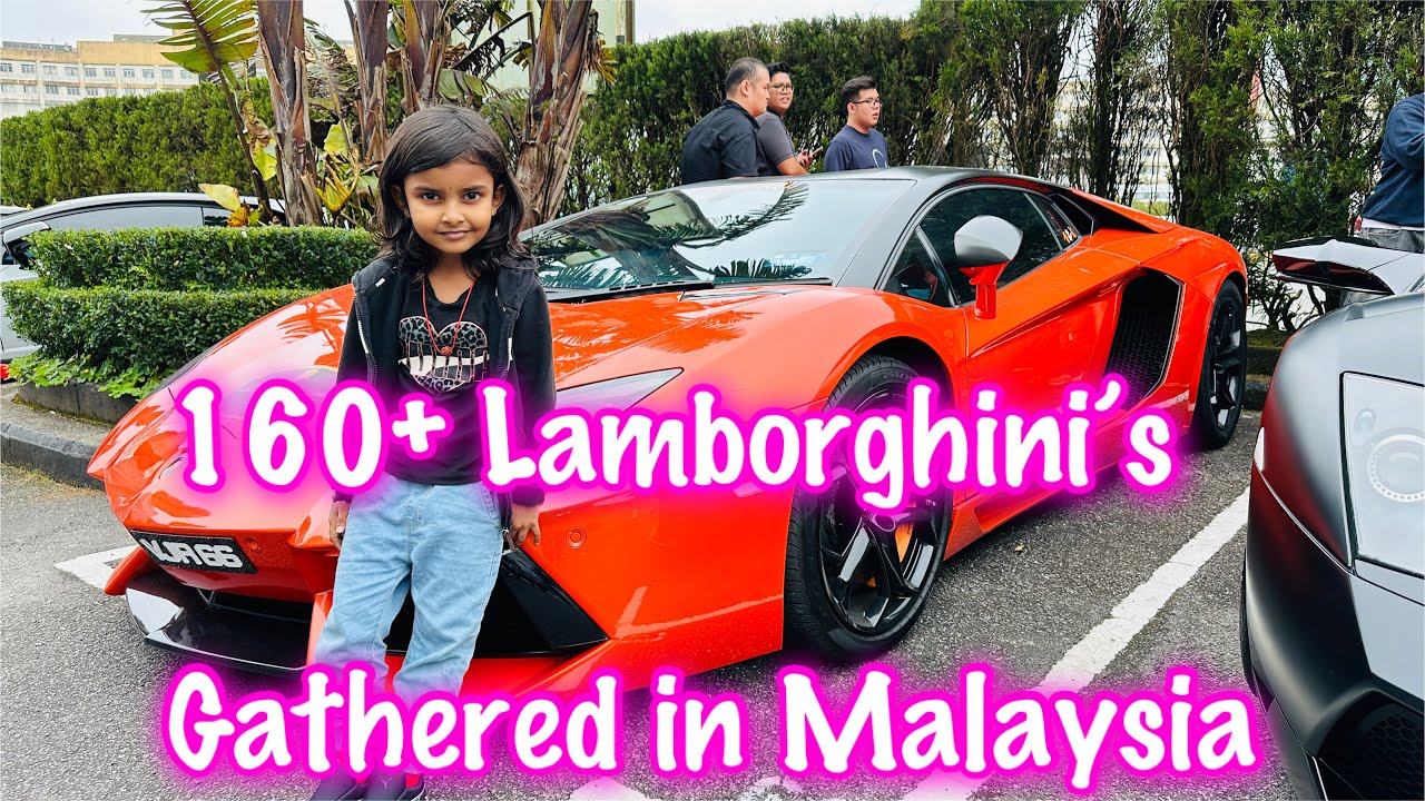 Largest Lamborghini Gathering at Genting Highlands Malaysia 2024 | Resort World Genting #malaysia