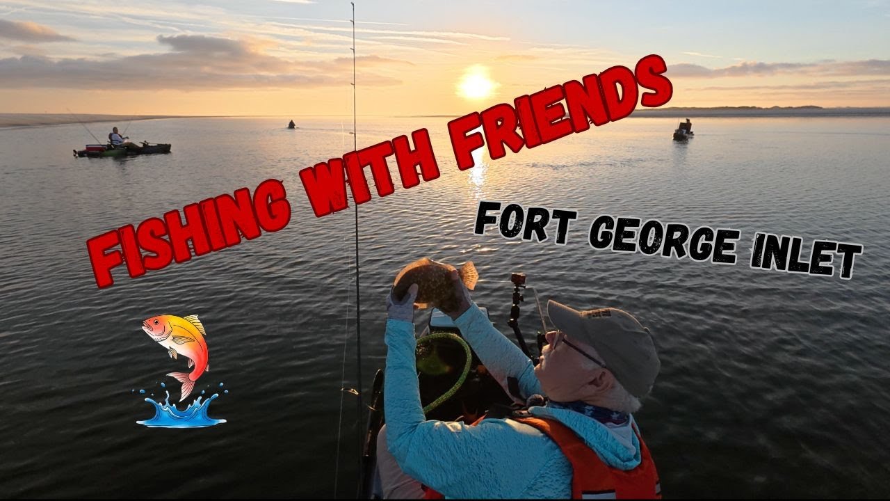 Inshore Fishing With Friends At Fort George Inlet