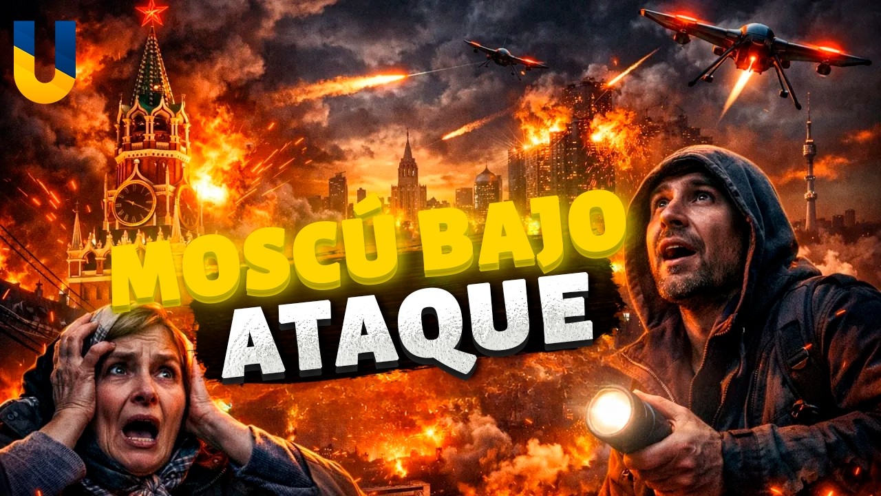 ¡Moscú, EXPLOSIONES! Ataque récord, pánico en la ciudad