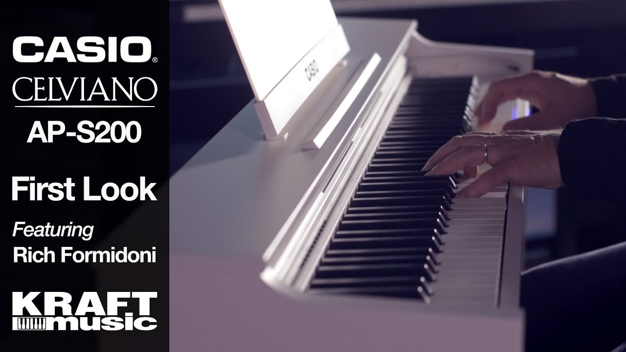 Цифровое пианино Casio Celviano AP-S200 &mdash; первый взгляд от Рича Формидони.