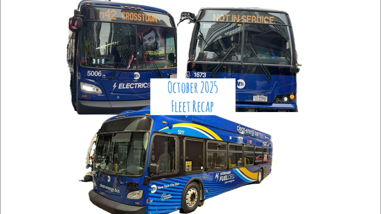 Обзор состояния парка MTA: октябрь 2025 г.